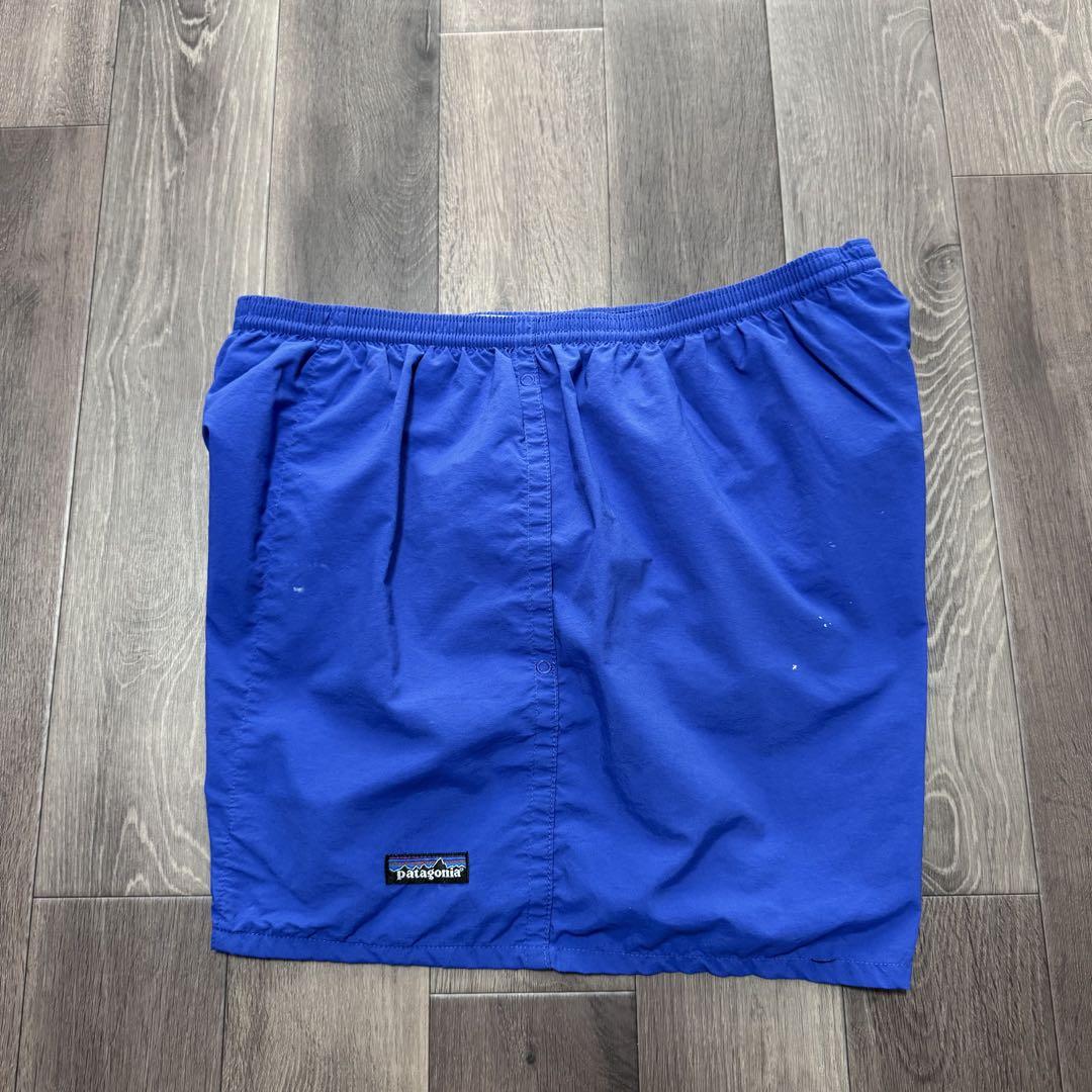 patagonia 98年 USA製 バギーズショーツ 青 ブルー 短パン90s