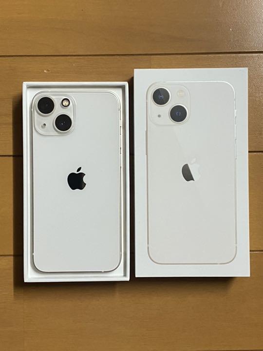 39%割引ホワイト系【返品不可】 新中古 iPhone13mini 128GB スター 福袋 iPhone13mini本体 SIMフリー128GB スターライト スマートフォン本体