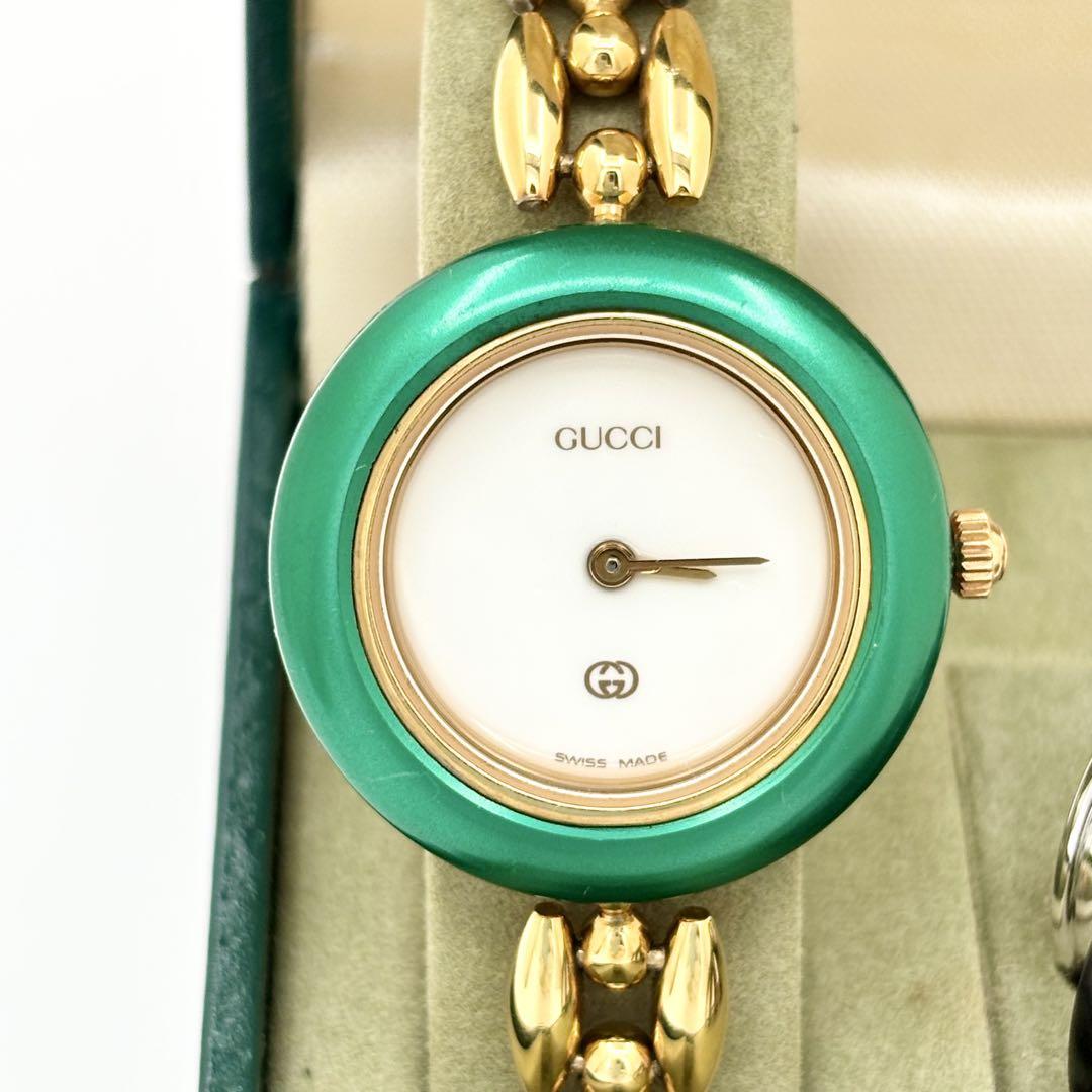GUCCI チェンジベゼル　時計　稼働品 GUCCIチェンジベゼル 腕時計 稼働未確認