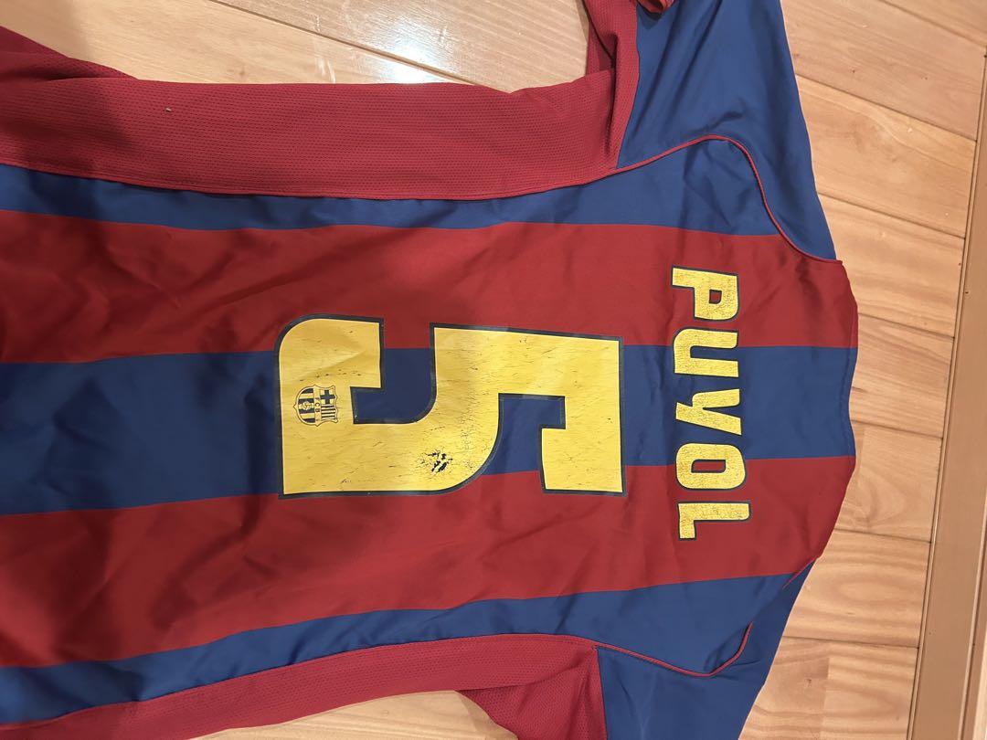 FC Barcelona Puyol 5番シャツ Nike - メルカリ