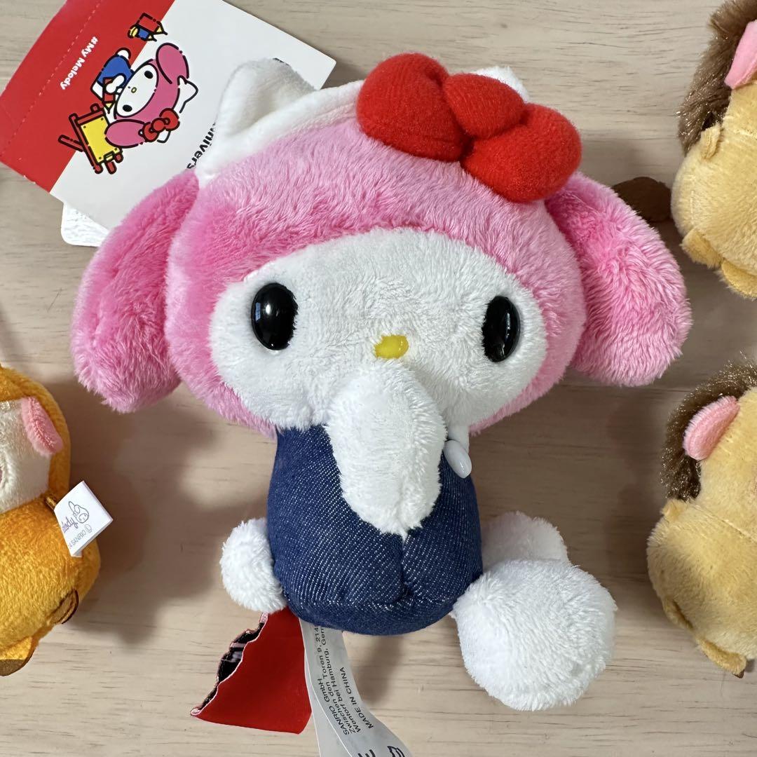 ハローキティ50周年記念 マイメロディ ぬいぐるみ タグ付き