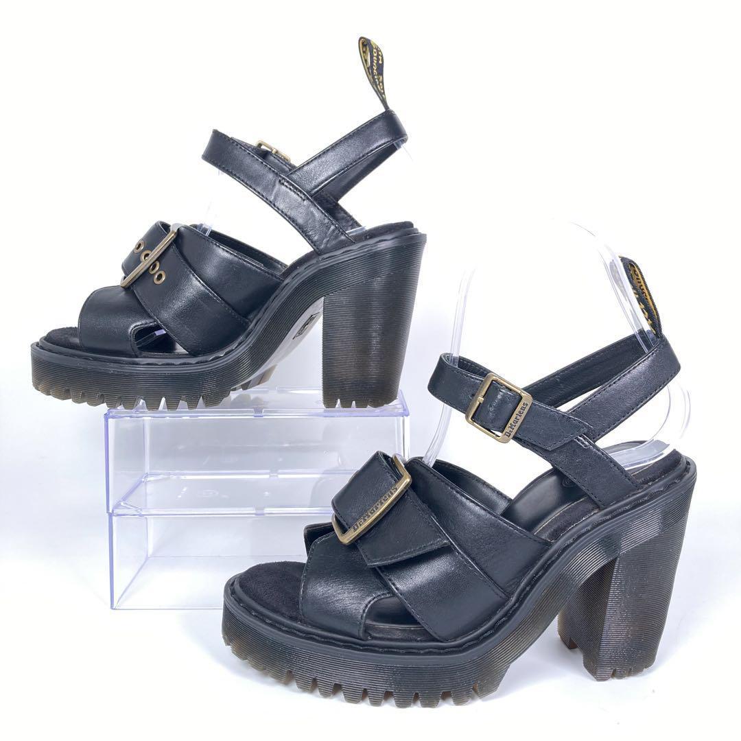 GRANIK 厚底チャンキーヒールストラップベルトサンダル