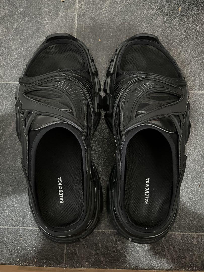 【ほぼ未使用】 BALENCIAGA Track Slide ミュールサンダル