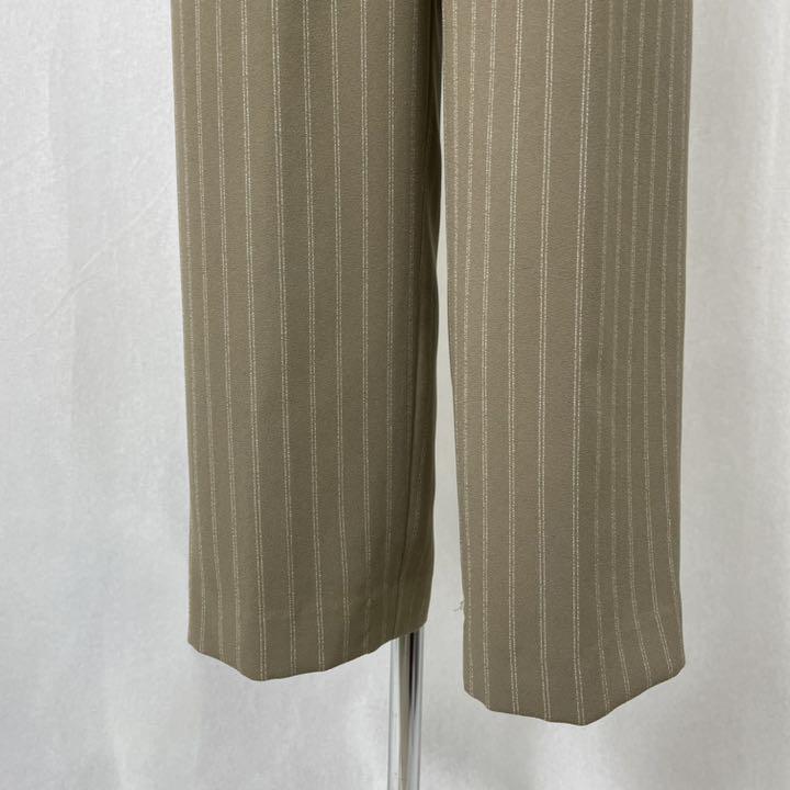 E702 used ストライプ カジュアル ハイウエスト パンツ ボトム