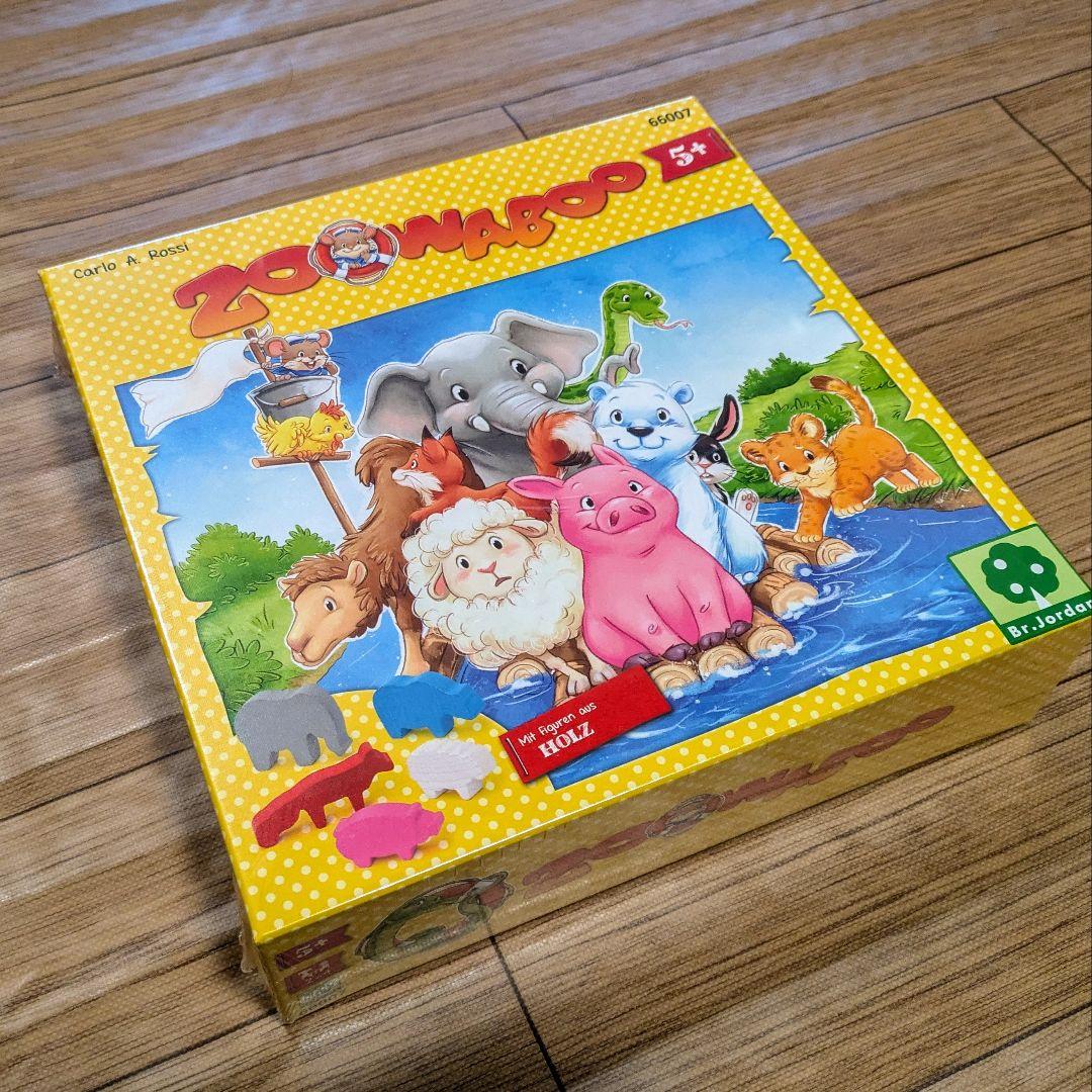 いかだ動物園 ZOOWABOO ボードゲーム 日本語版