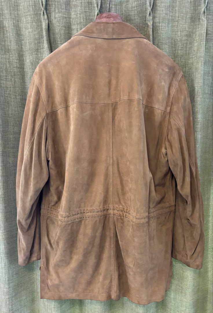【中古品・希少品】 LONGHI イタリア製 ヌバック コート