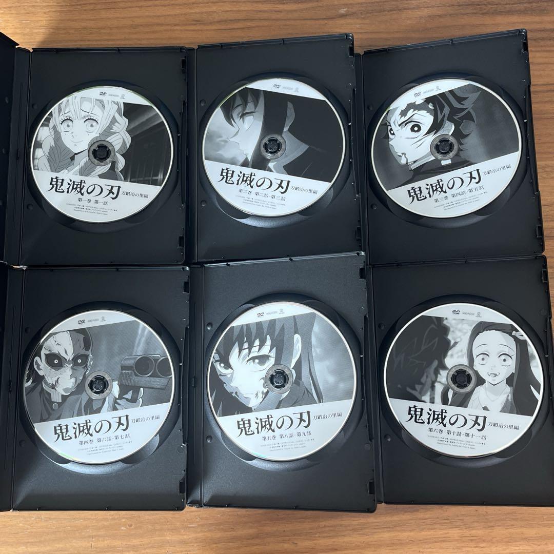 鬼滅の刃 刀鍛冶の里編 DVD 全6巻　全巻セット Amazon.co.jp: テレビアニメ 鬼滅の刃 刀鍛冶の里編 [レンタル