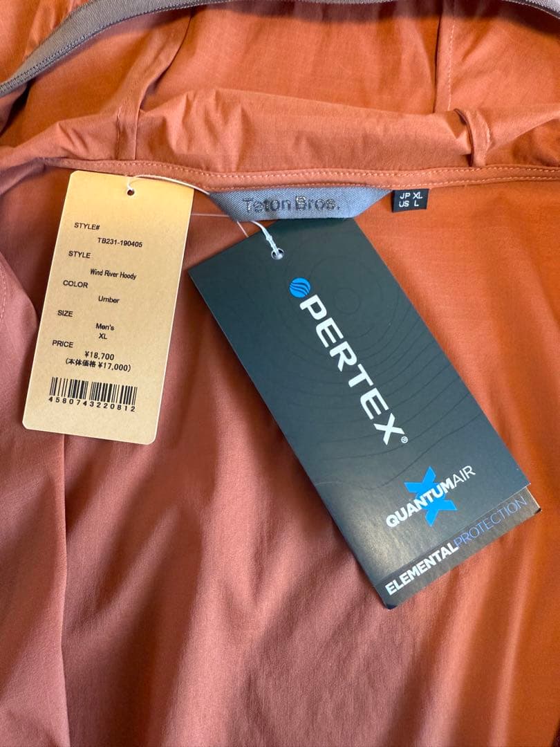 Teton Bros. ティートンブロス ウインドリバーフーディーXL(LL)・Teton Bros. HRDEVELOPMENT_JP