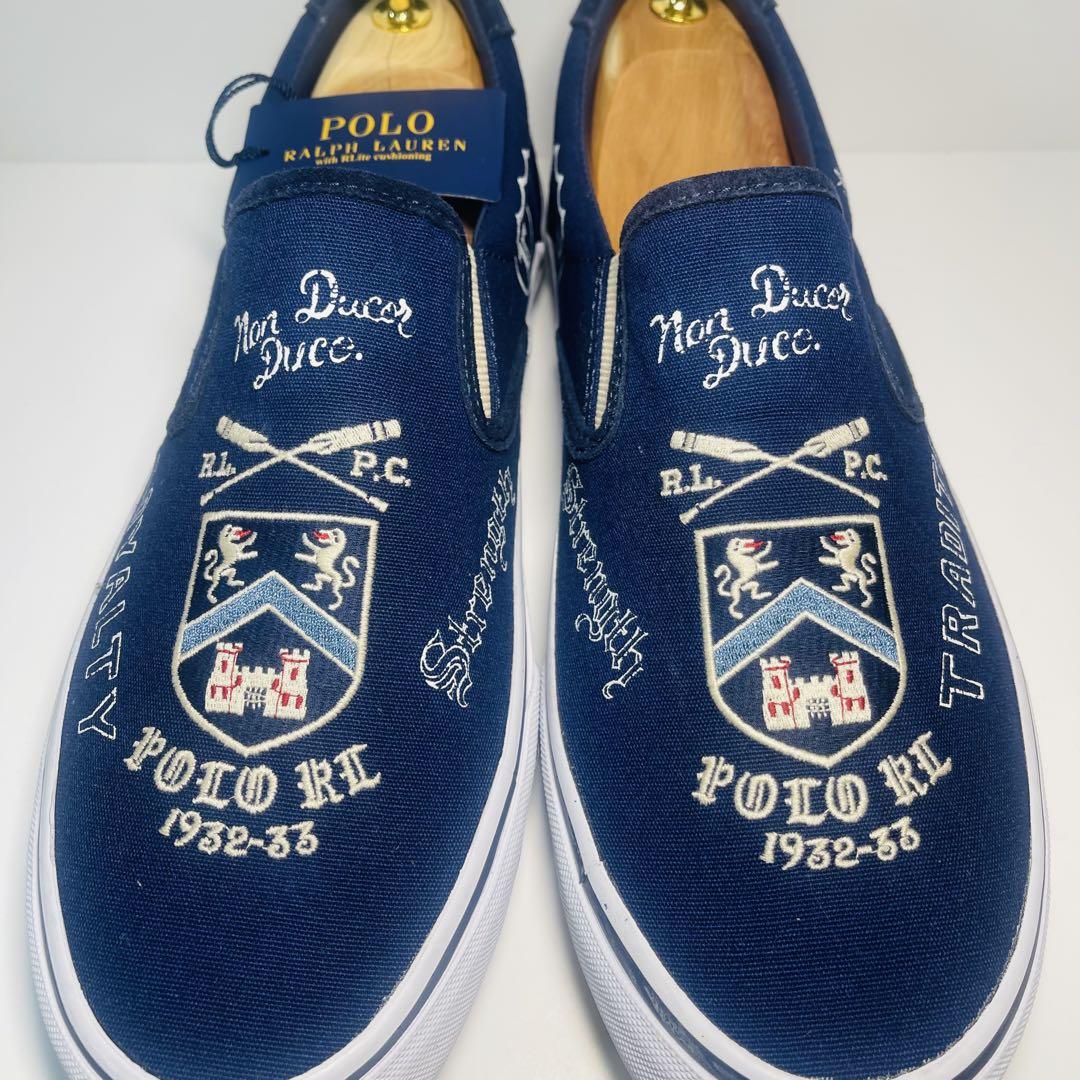 【新品】レア✨ラルフローレン RALPH LAUREN スリッポン スニーカー