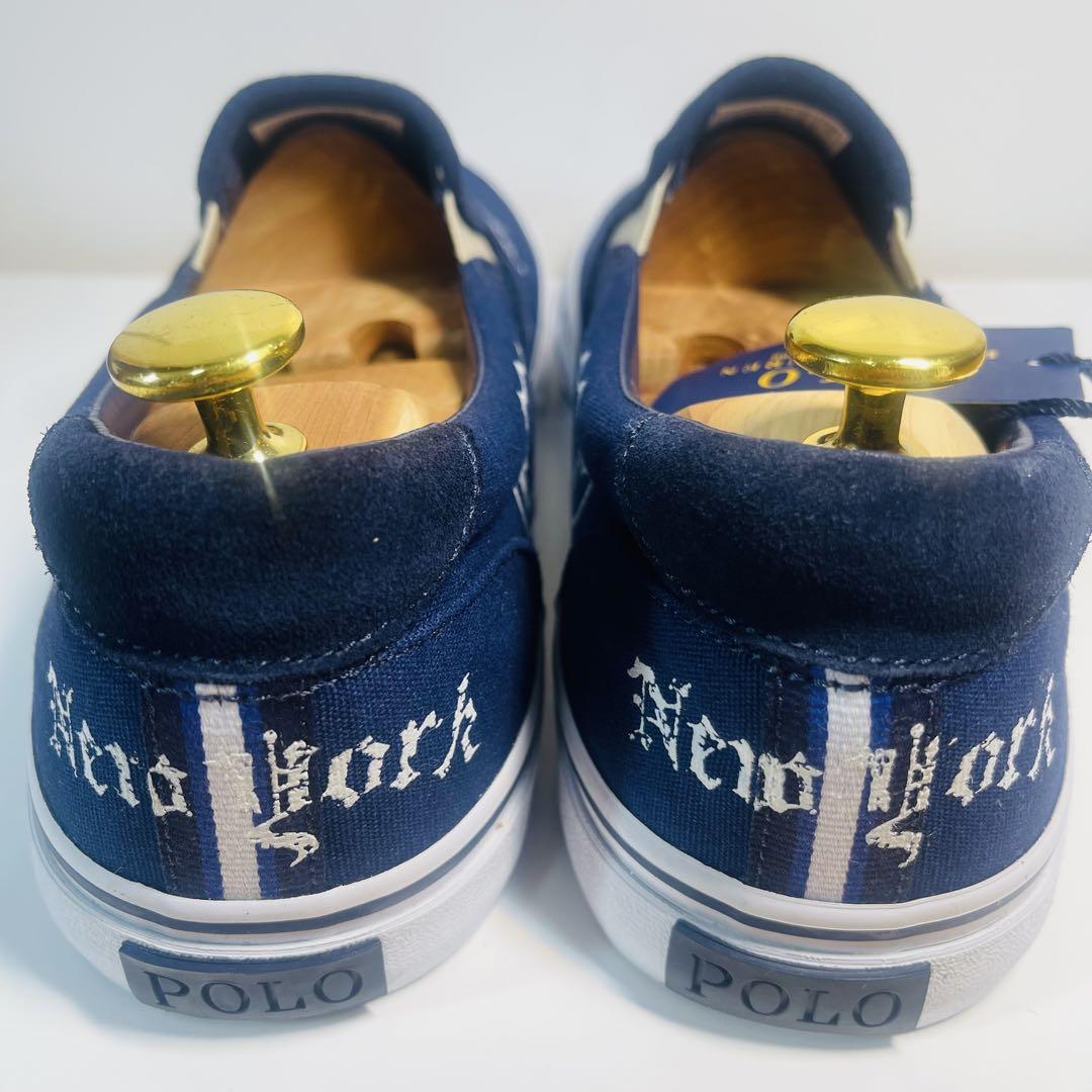 【新品】レア✨ラルフローレン RALPH LAUREN スリッポン スニーカー