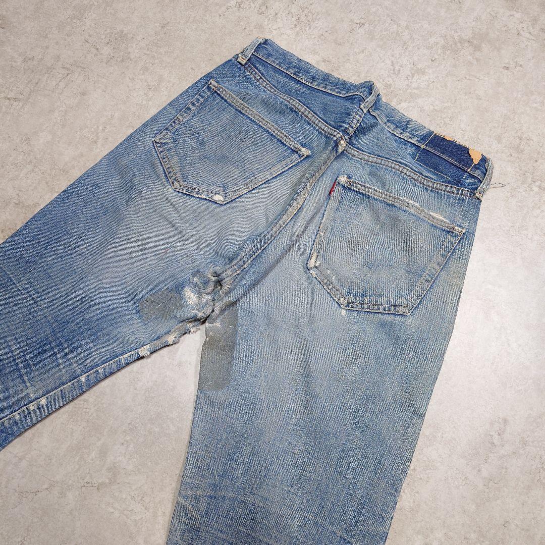 60s Levi's 501 BIGE USA製 赤耳 W31-32