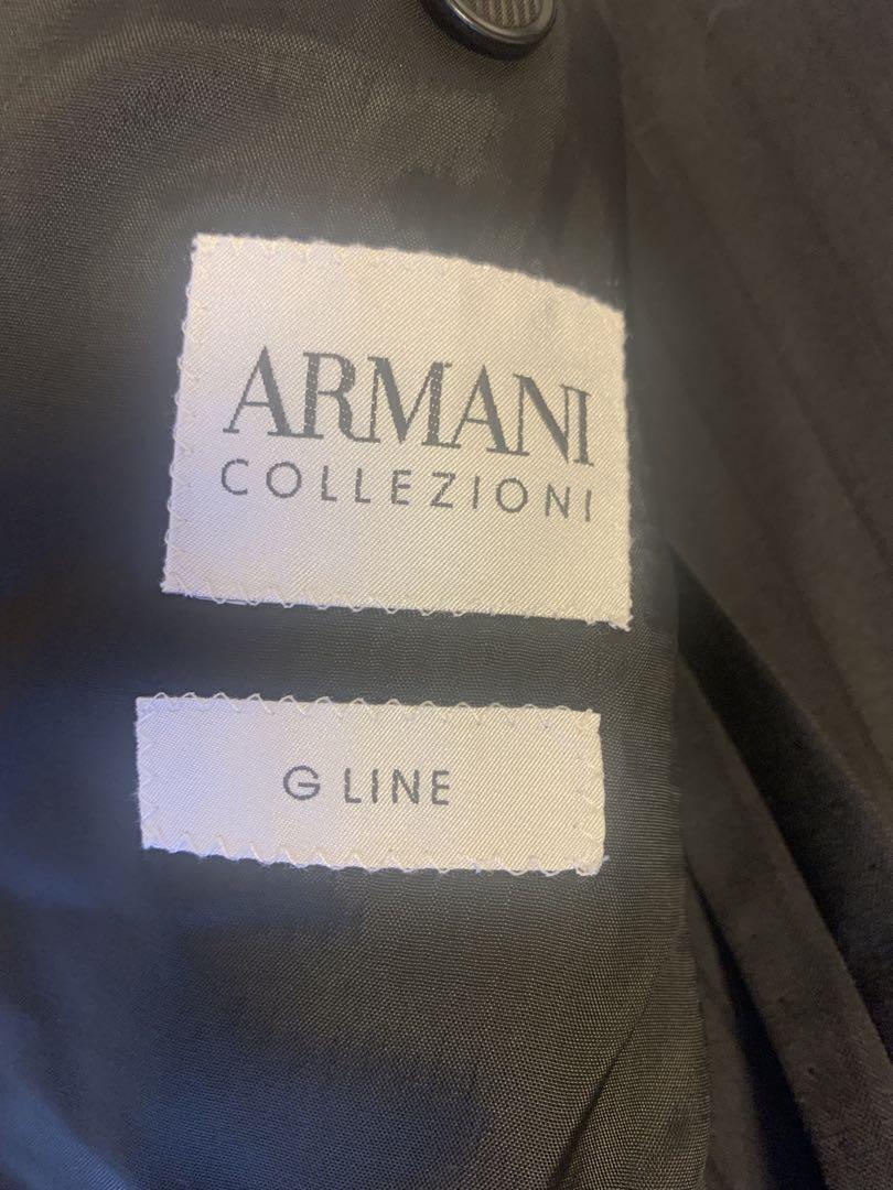ARMANI COLLEZIONI G LINE スーツ ダークグレー