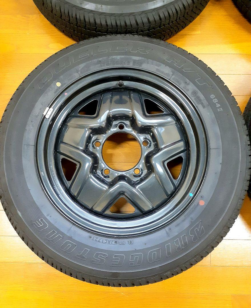 ■JB64ジムニー☆純正ホイール・タイヤ4本☆175/80-16☆新車はずし■