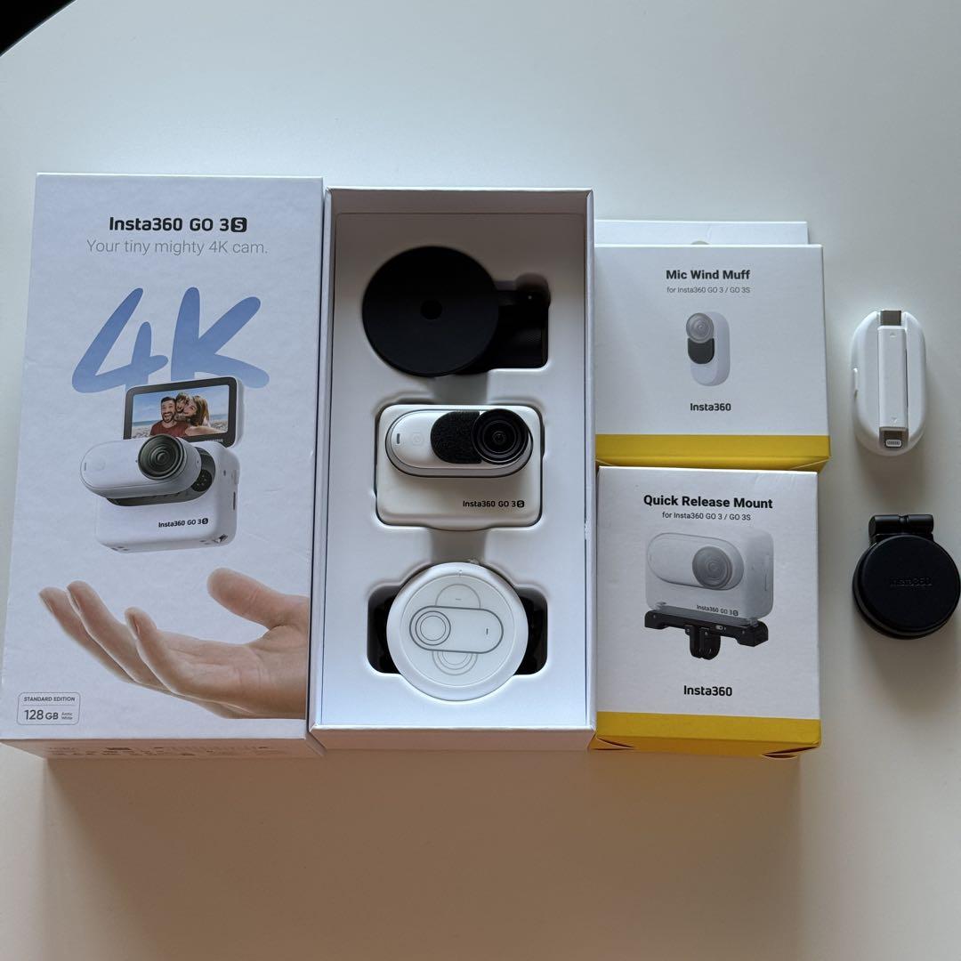 Insta360 GO 3S 128GB（ホワイト）