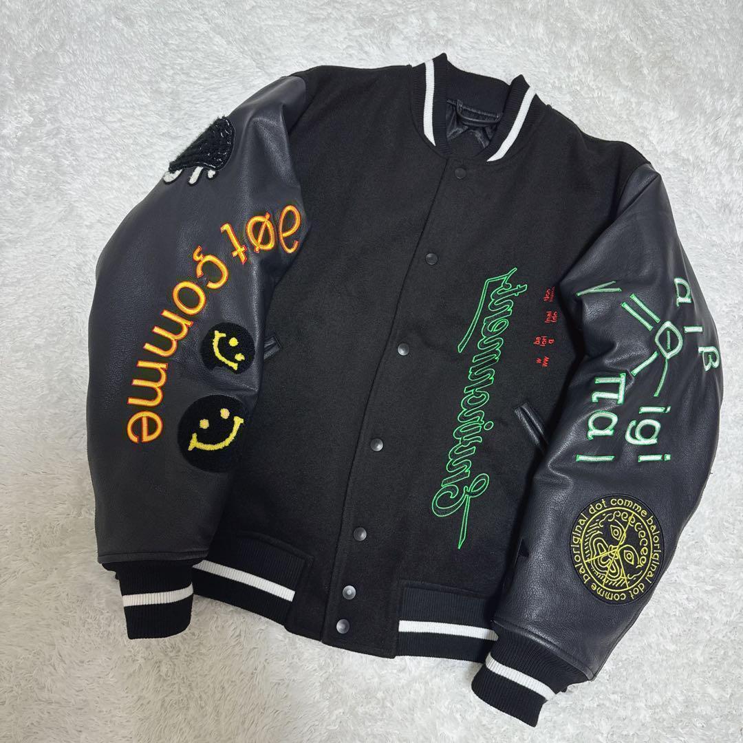 入手困難✨bal バル　スタジャン VERSITY JACKET ワッペン　L