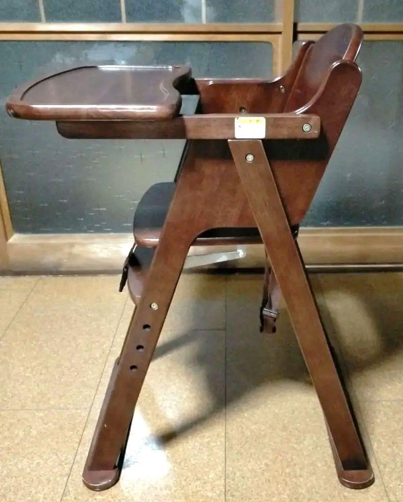 カトージ　ベビーチェアー　ハイチェア　テーブル付　折りたたみ式