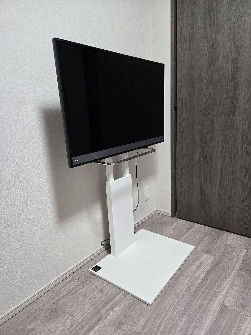 wall TVスタンド V2 ロータイプ サテンホワイト