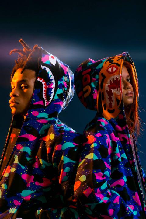 BAPE x Kid Cudi Tiger Full ZIP Hoodie BAPE x Kid Cudi Tiger Full ZIP Hoodie