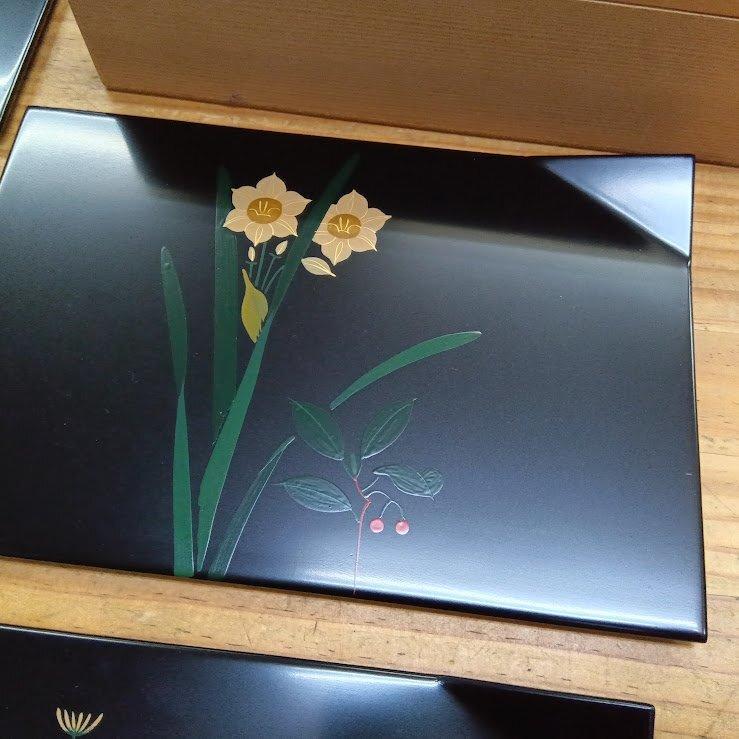 平安堂 造☆草花 絵変 妻折 銘々皿 5枚 セット - メルカリ