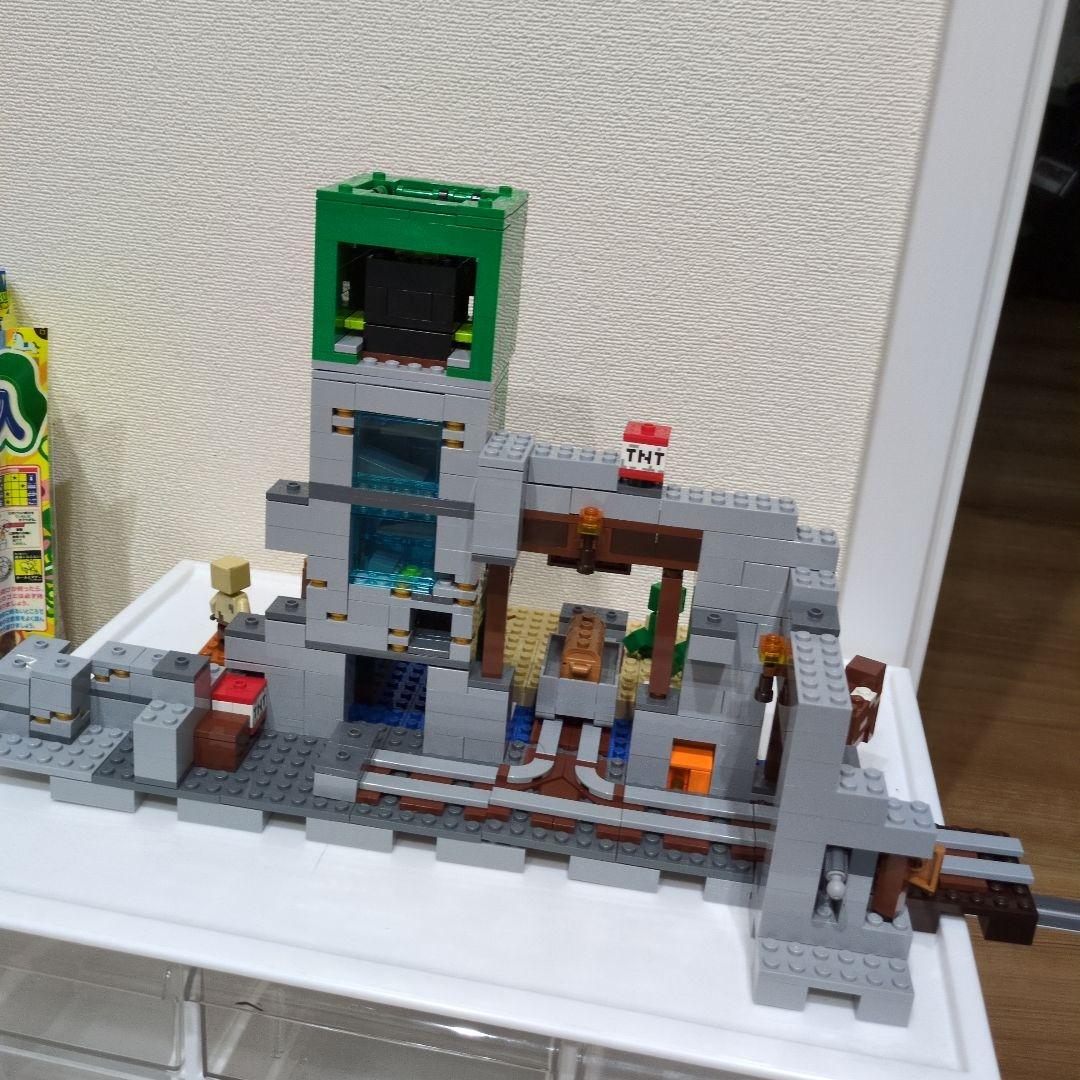 げ 品 レゴ マインクラフト 巨大クリーパー像の鉱山 21155LEGO YUZUMIYA_COM