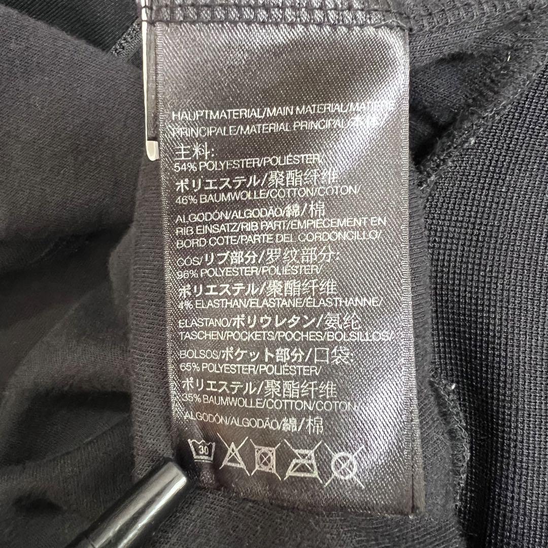 『Y-3』　トラックジャケット　アームロゴ　人気　ハイネック　ブラック　【S】