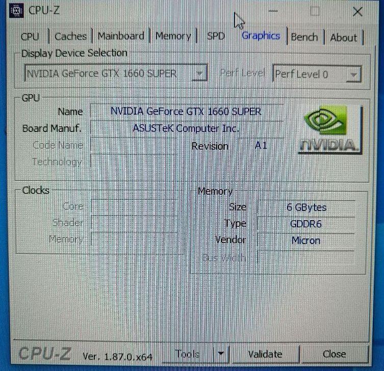 していまし ASUS TUF-GTX1660SO6G-GAMING gtx1660super KzAk7-m92418012710 れなし