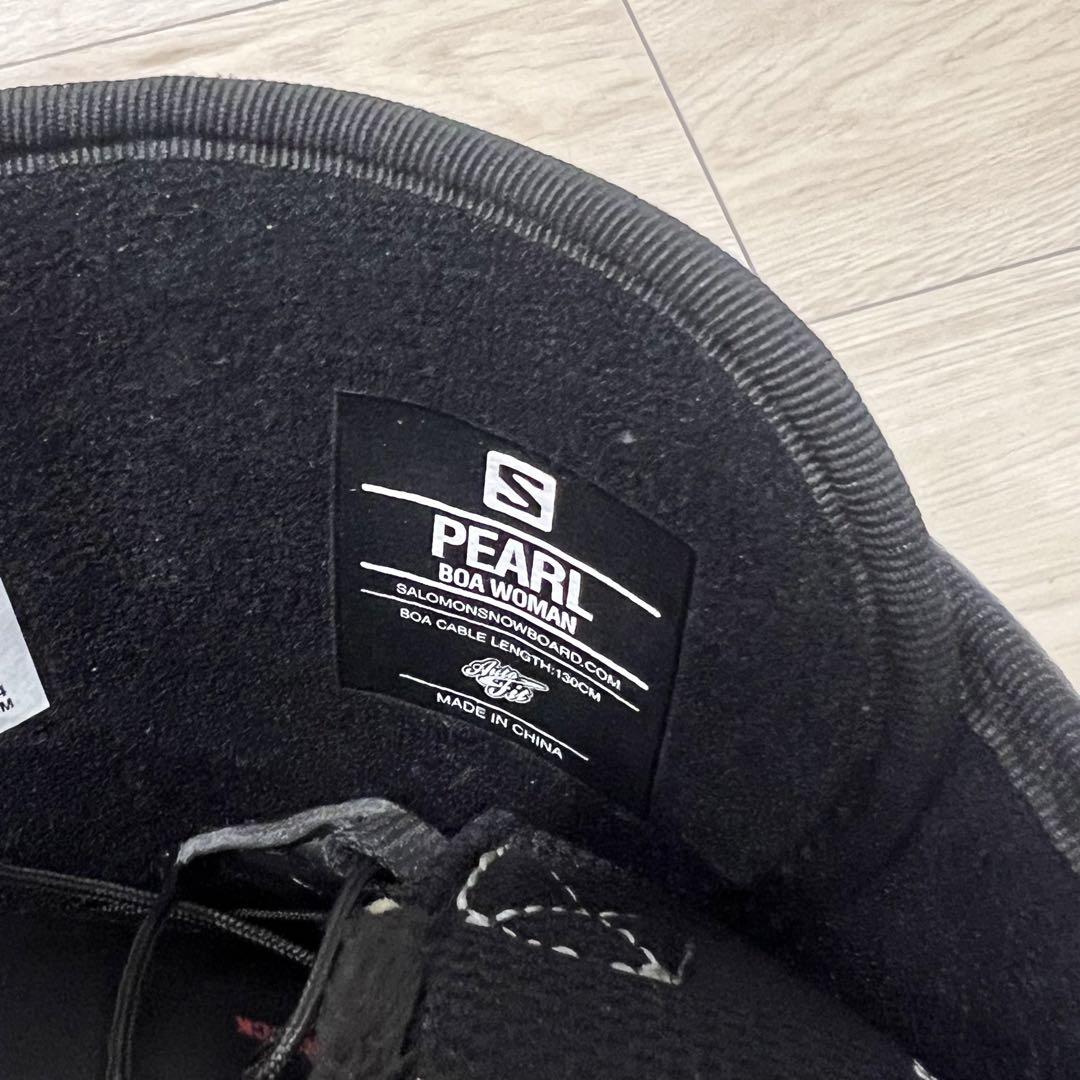salomon サロモン　pearl boa ボア　スノボ　ブーツ 24cm