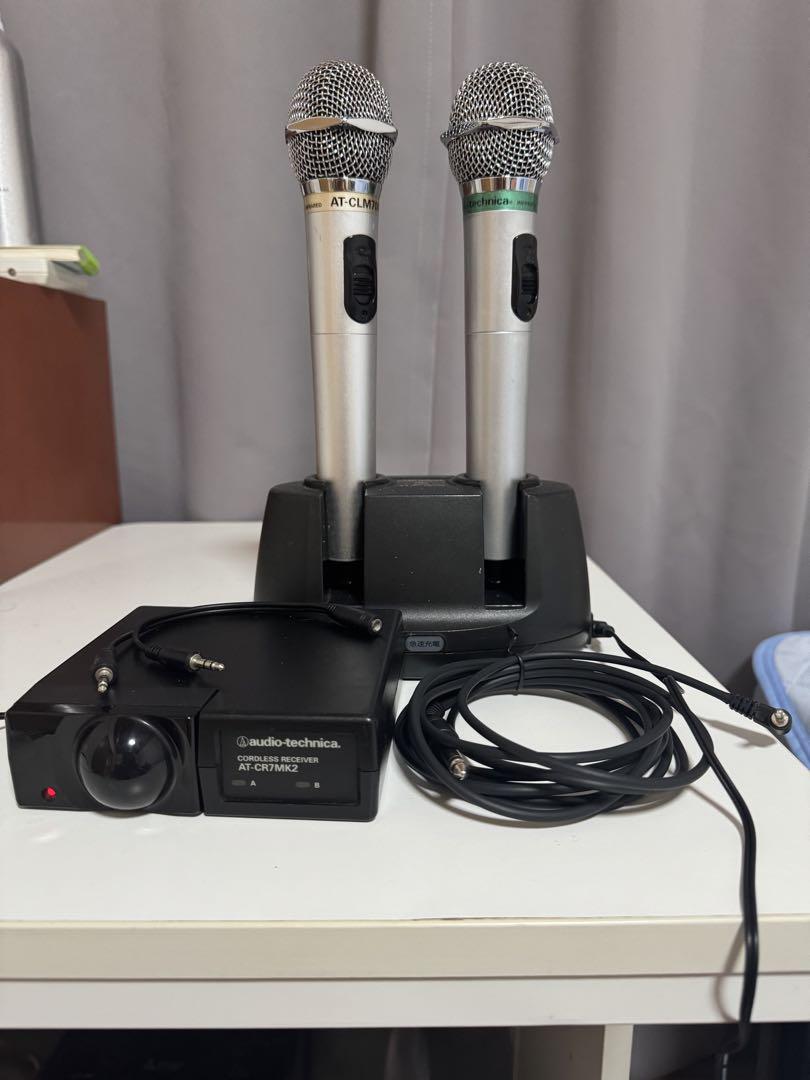 Audio-Technica AT-CLM700Tダイナミックマイク 2本セット