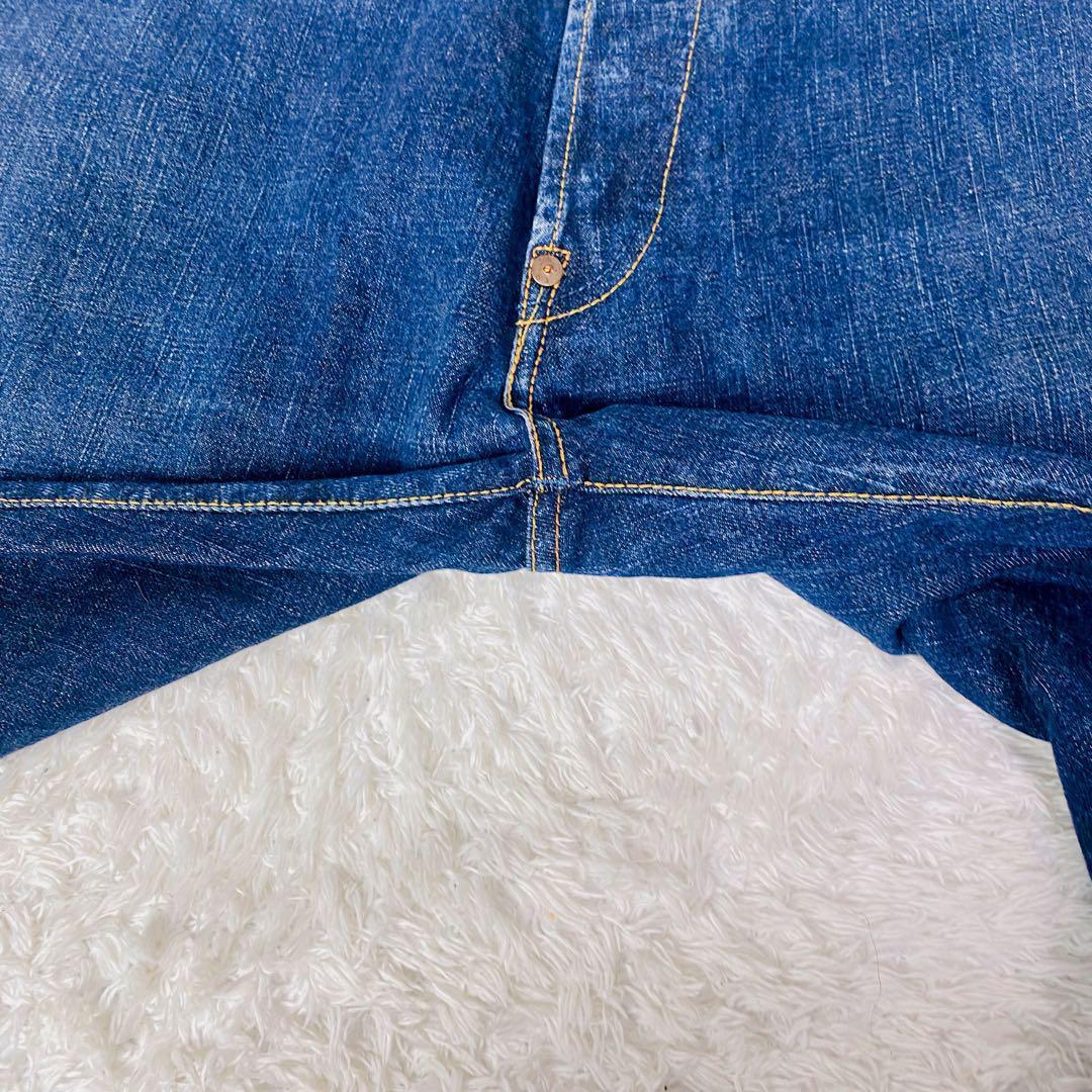 エヴィス エビス EVISU 大阪 大黒 カモメ セルビッチ デニムパンツ 濃紺