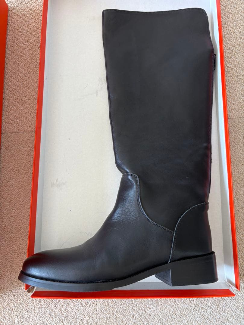 REMME レメ✖️スローブイエナ　ロングブーツ 本革 黒 39 24.5cm