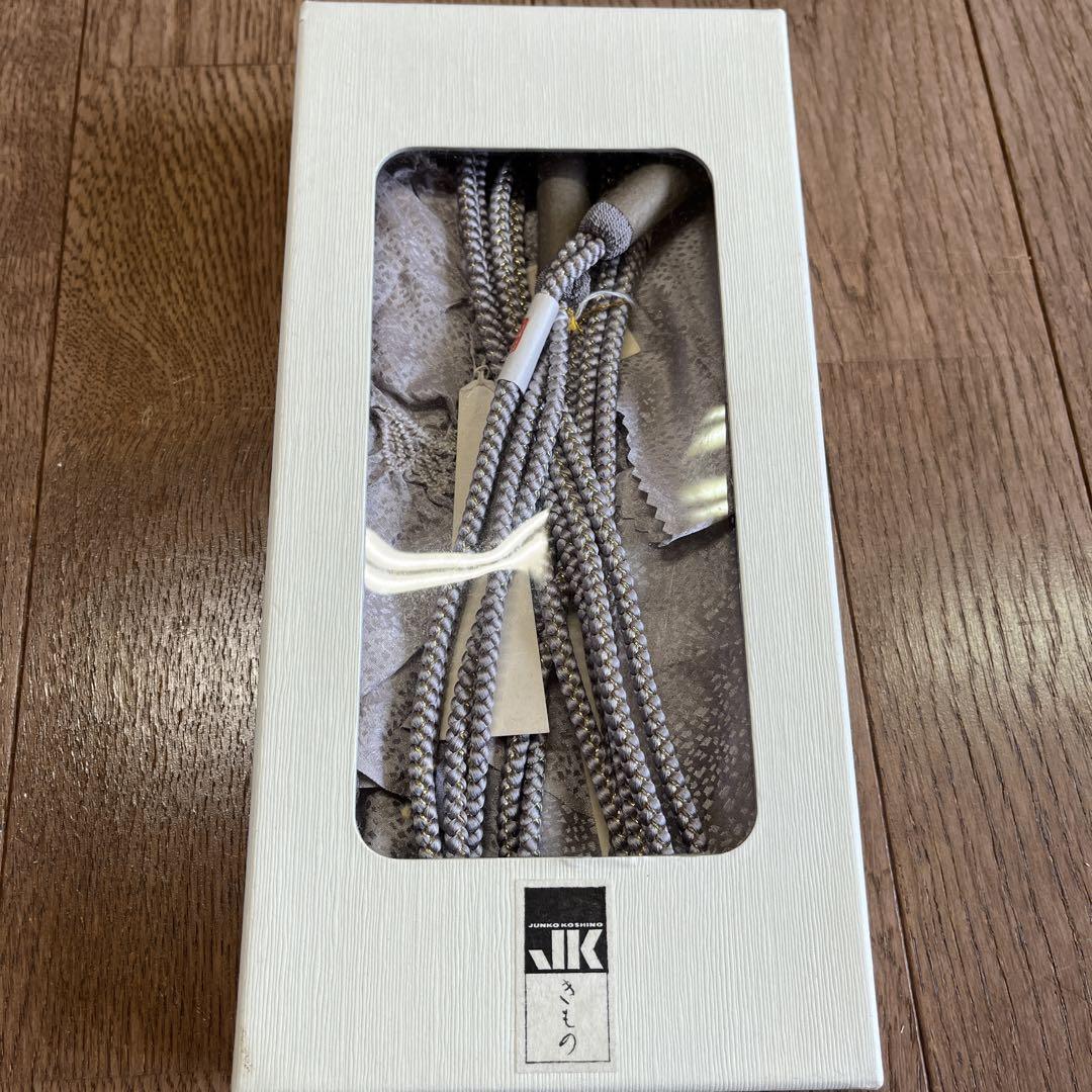 帯揚げ 帯締め セット 正絹 薄紫 ジュンココシノ 新品 画像8