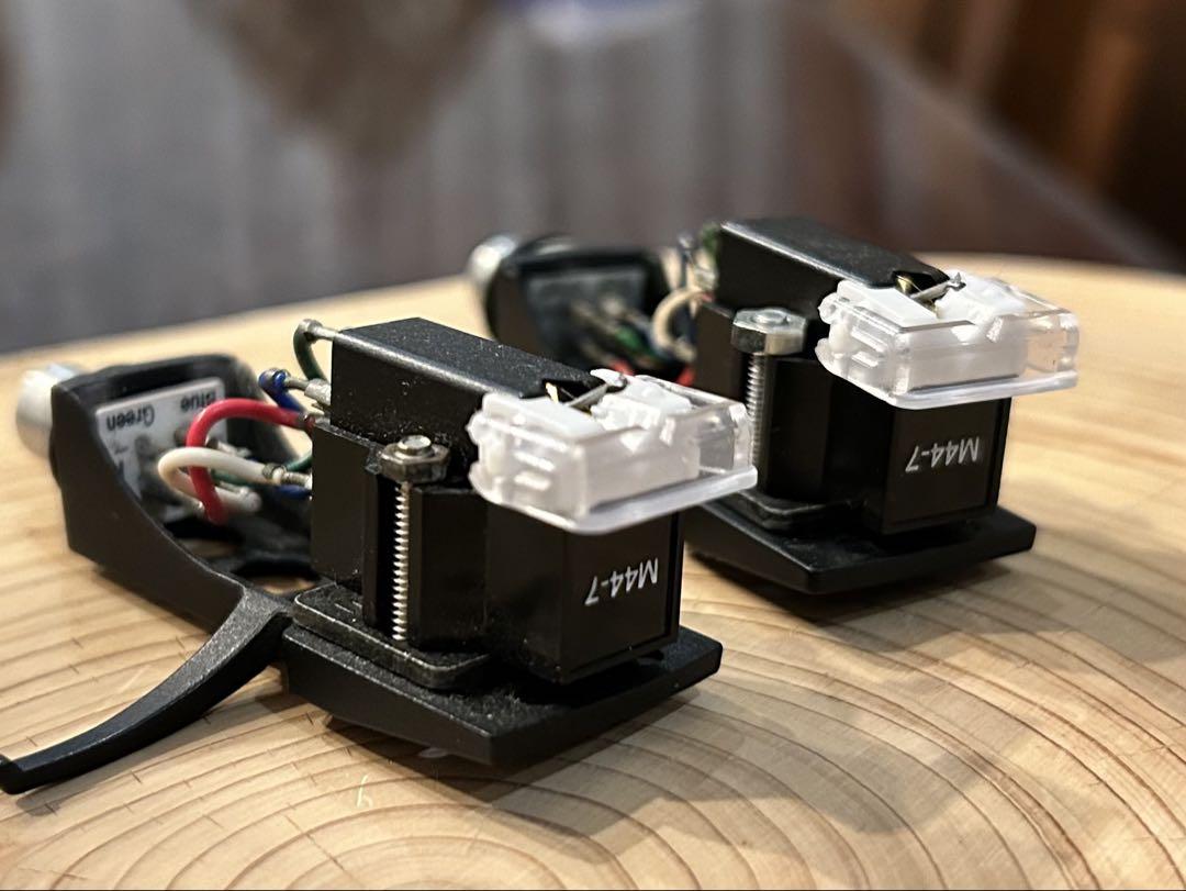 SHURE M44-7 レコードカートリッジ 2個