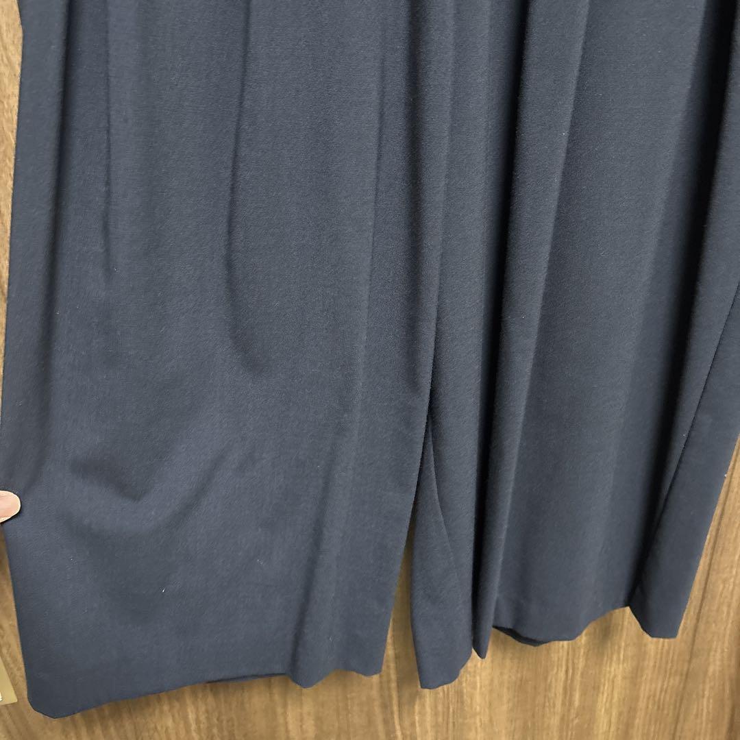 【pas de calais】キレイめガウチョ✴︎ネイビー✴︎美品