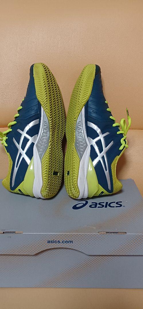 アシックステニスシューズ　ゲルレゾリューション7 クレー用　26.5cm状態良好