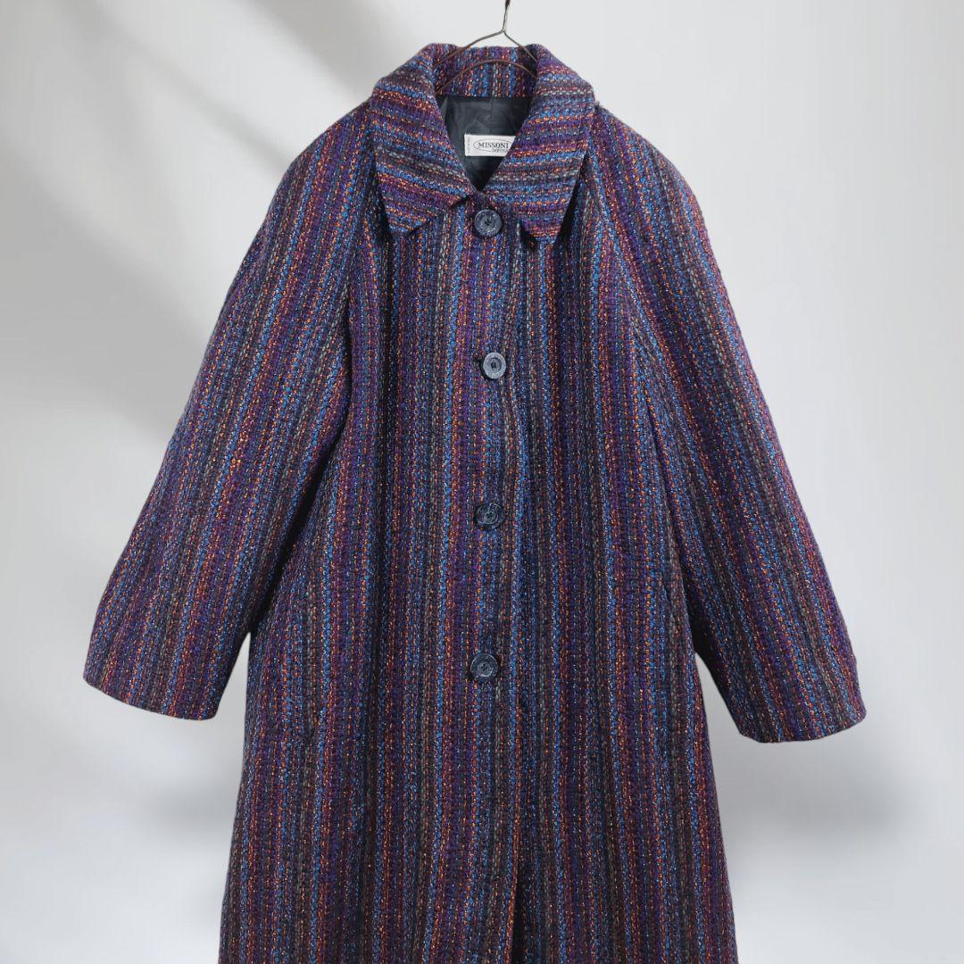 美品 MISSONI DONNA ロングコート