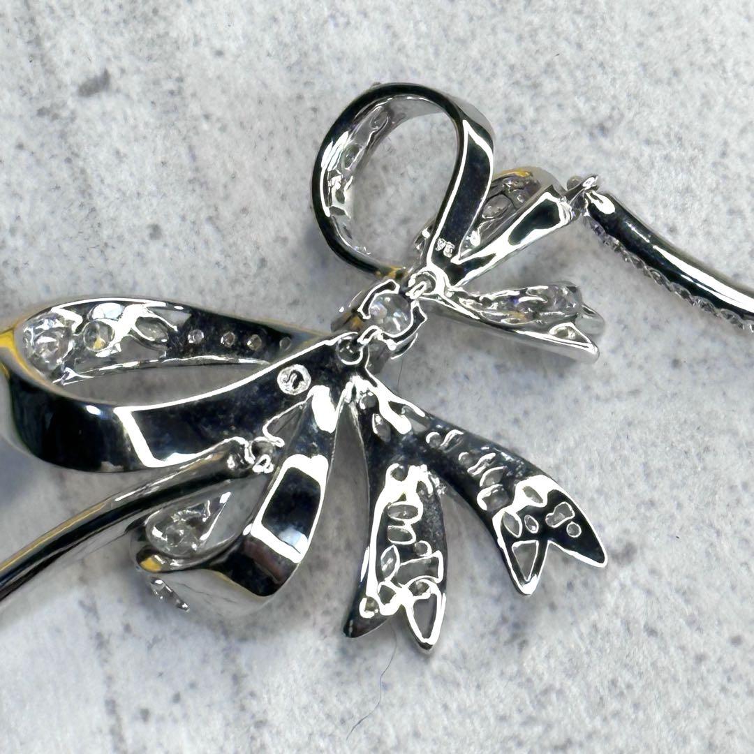 美品✨ SWAROVSKI スワロフスキー Volta  リボン バングルブレス