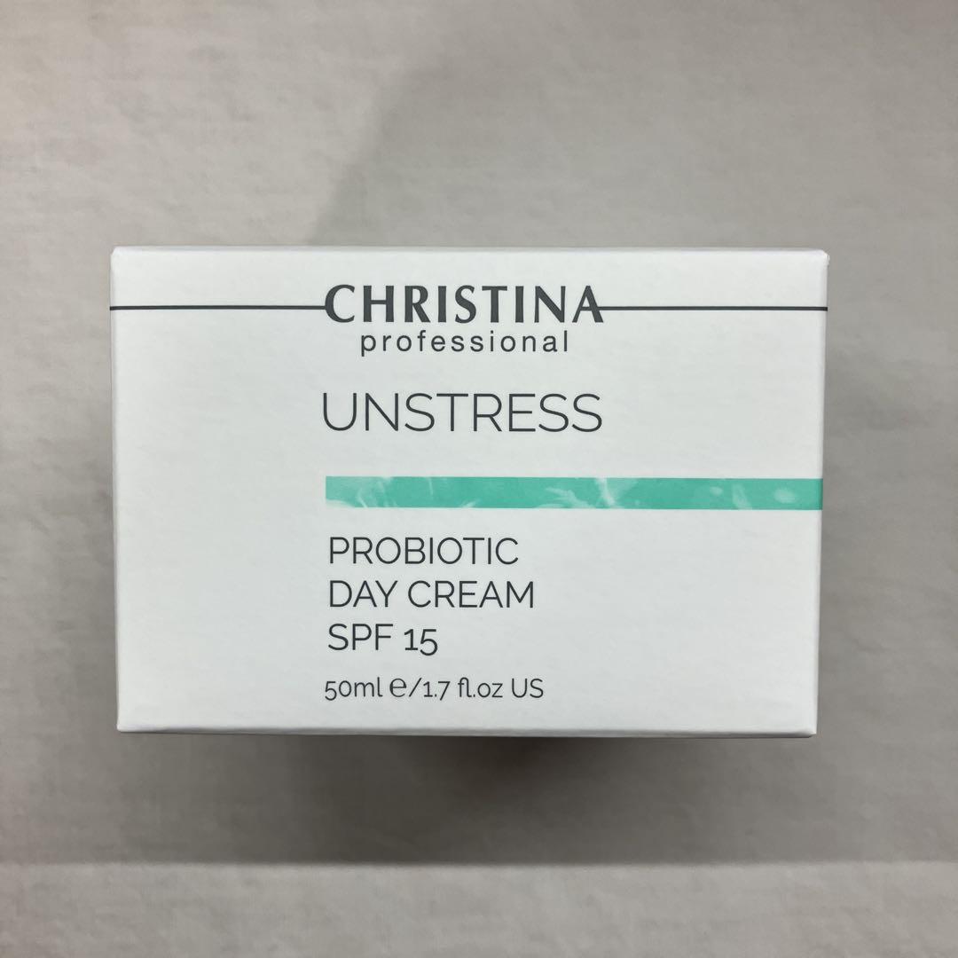 新品　クリスティーナ　アンストレス　プロバイオティック　デイクリーム　SPF15