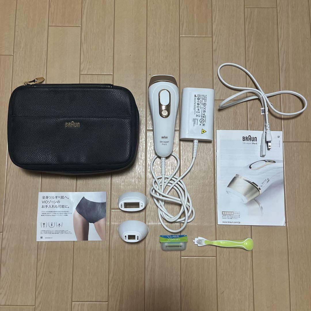 BRAUN ブラウン　家庭用　脱毛器　シルクエキスパート Pro5 PL5243