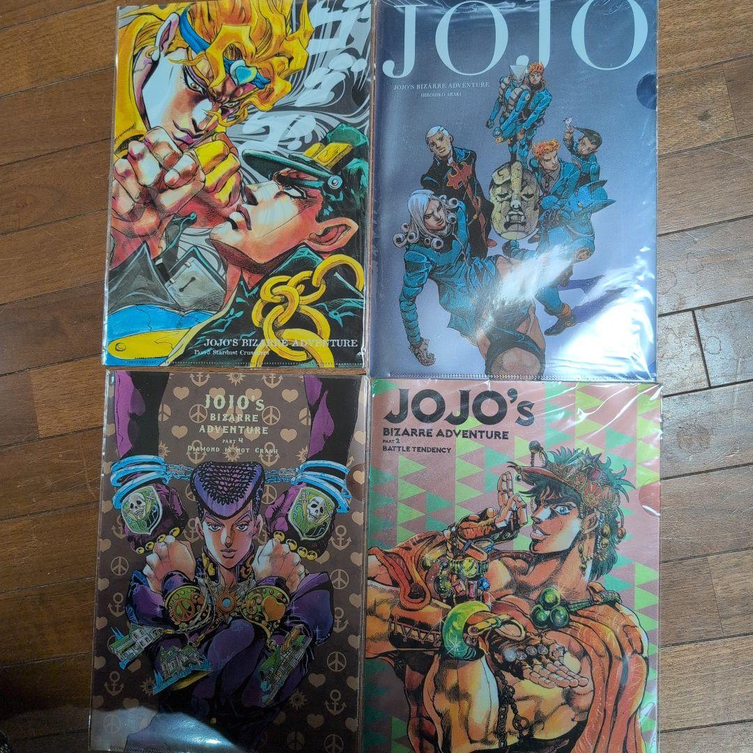 新品未使用♥『ジョジョ展 in TOKYO』2012 限定クリアファイル