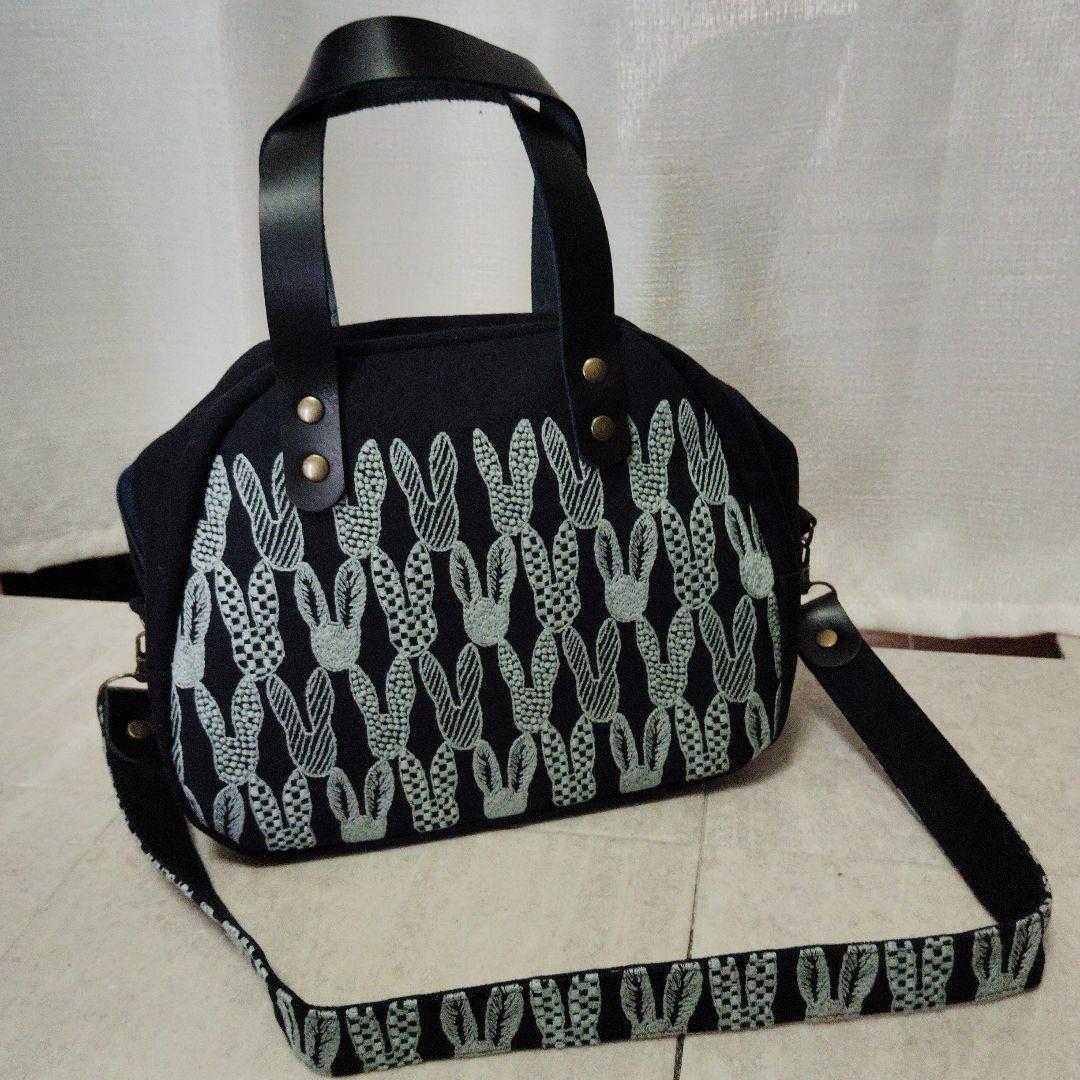 週末 ミナペルホネンpomppia2wayショルダーバッグ