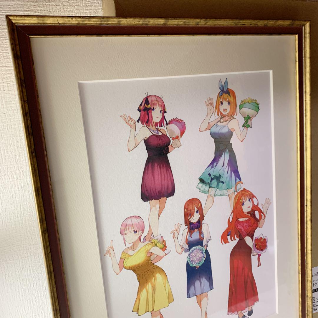 五等分の花嫁展 MAKE OVER ミストグラフ 複製原画