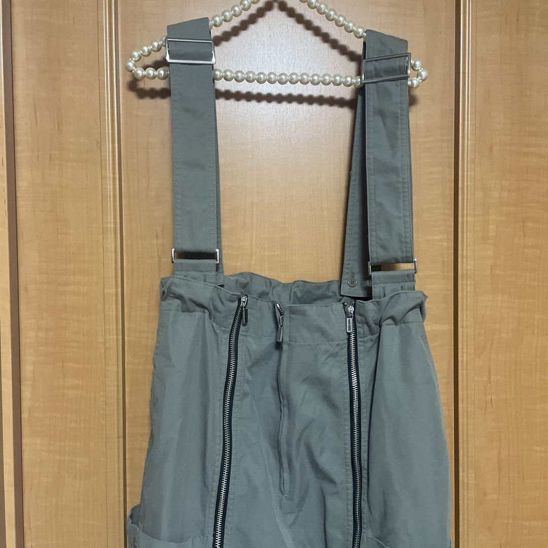 メゾンスペシャル　ジップフライトパンツ