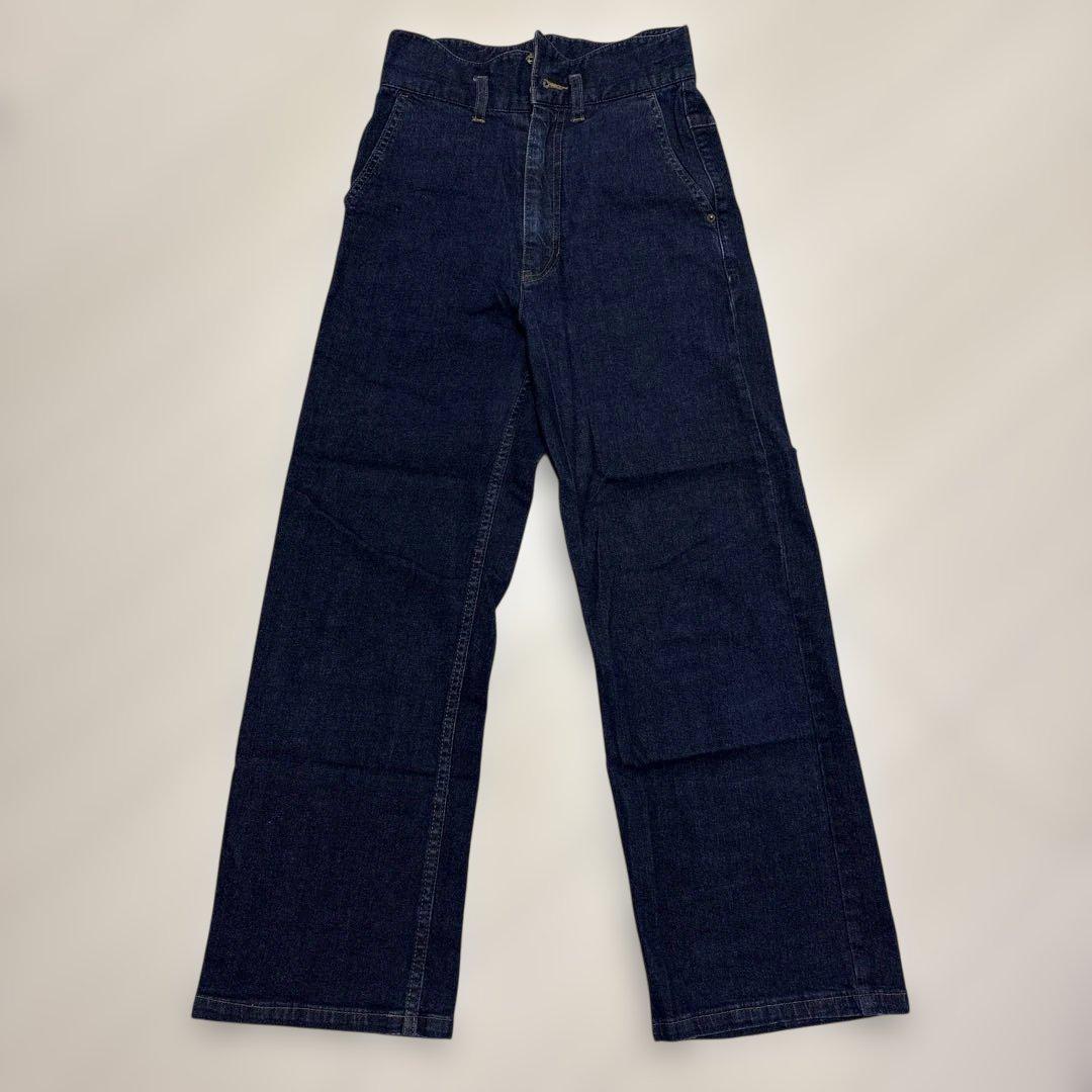 eaphi ウェーブデニムパンツ