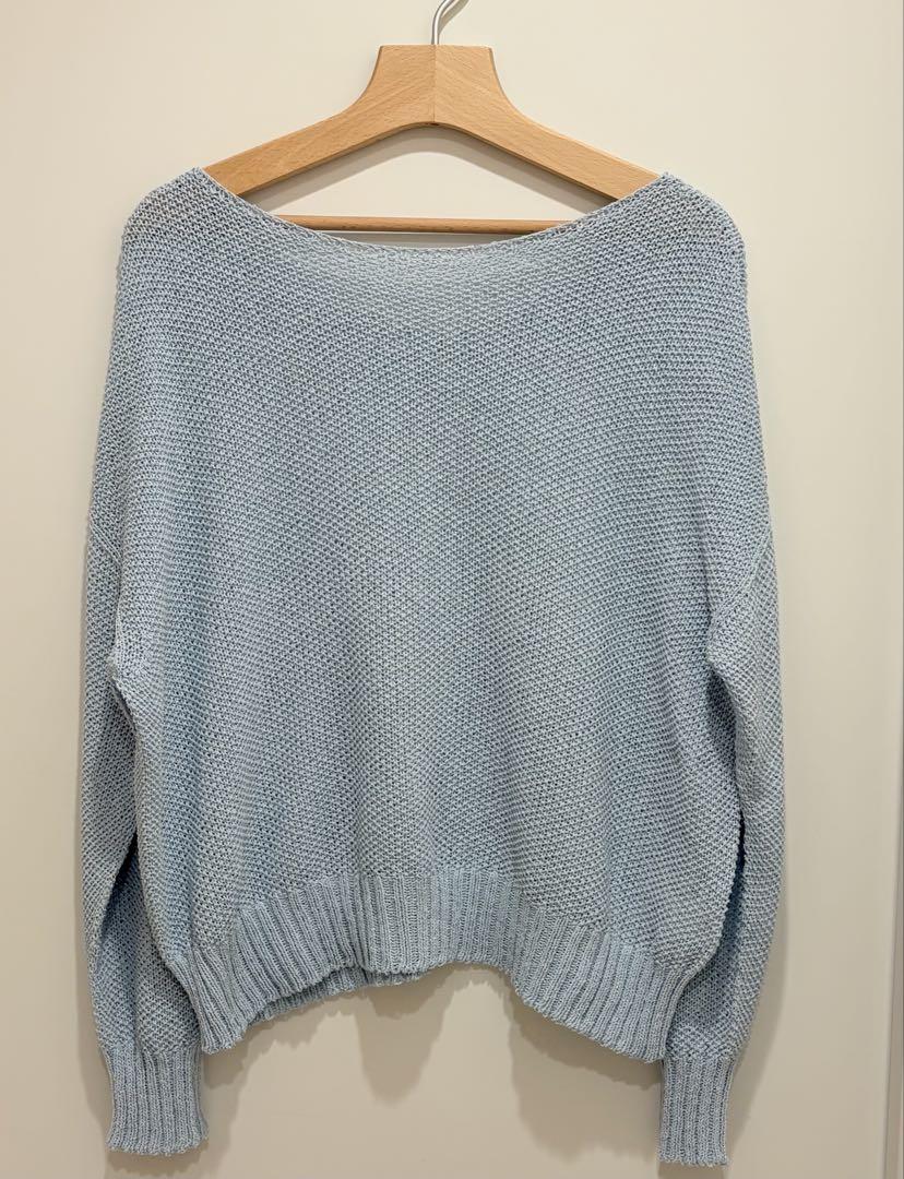 Spick &Span ペーパーヤーン 2Way プルオーバー