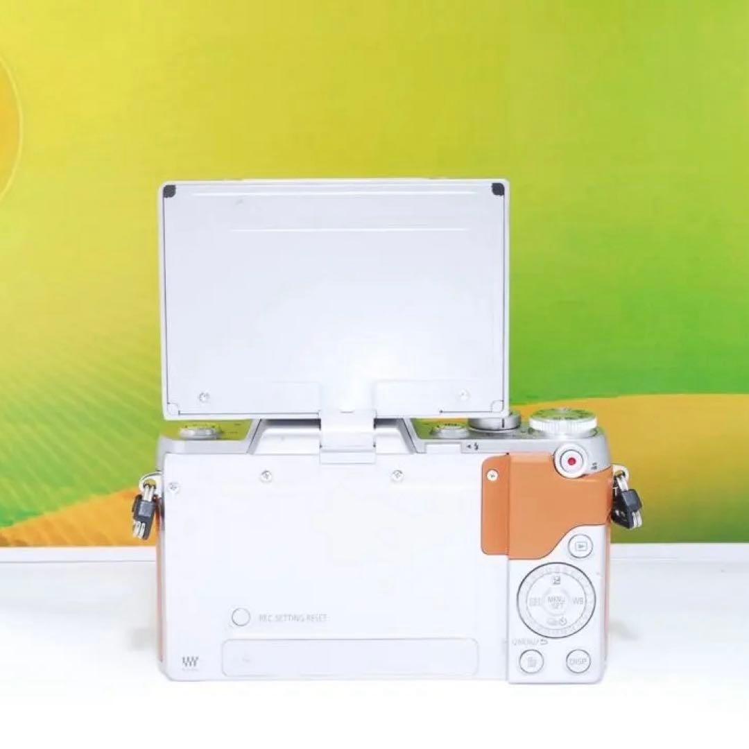 美品✨Wi-Fi対応✨自撮りOK✨LUMIX DMC GF7✨ミラーレス一眼 美品✨Wi-Fi対応✨自撮りOK✨LUMIX DMC GF7✨ミラーレス一眼