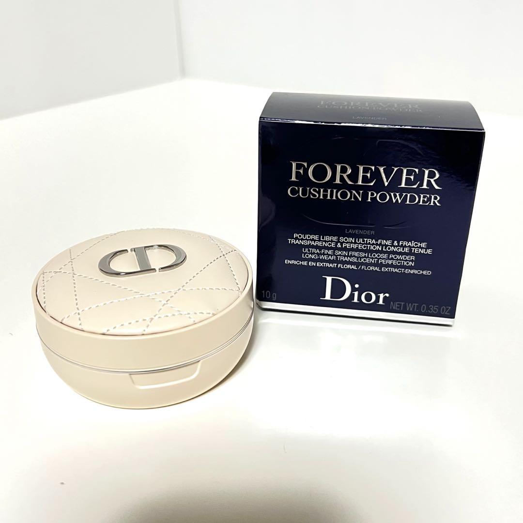 ☆【未使用】Diorディオールスキンフォーエバークッションパウダー ラベンダー