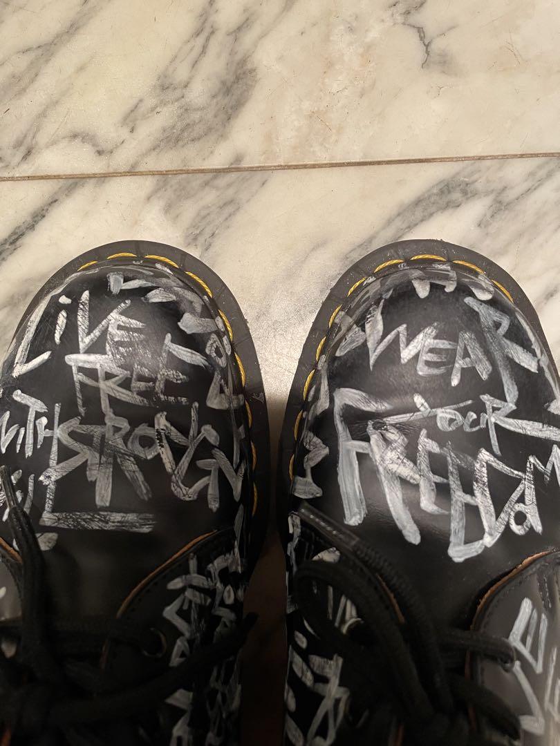 大量入荷 Dr.Martens×COMME des GARCONS コラボ 青山限定 靴