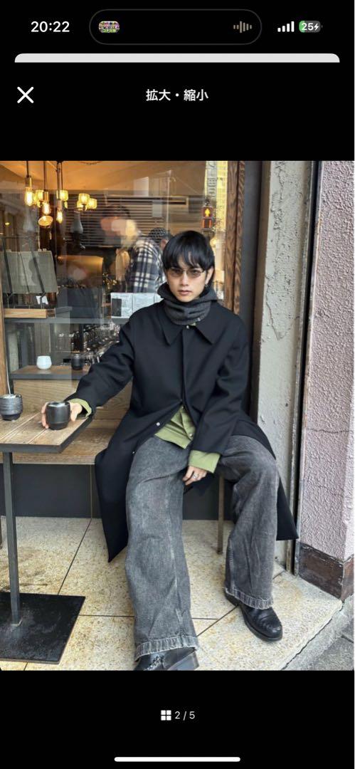 Acne studios 1989 Ash Black 28×30 画像9
