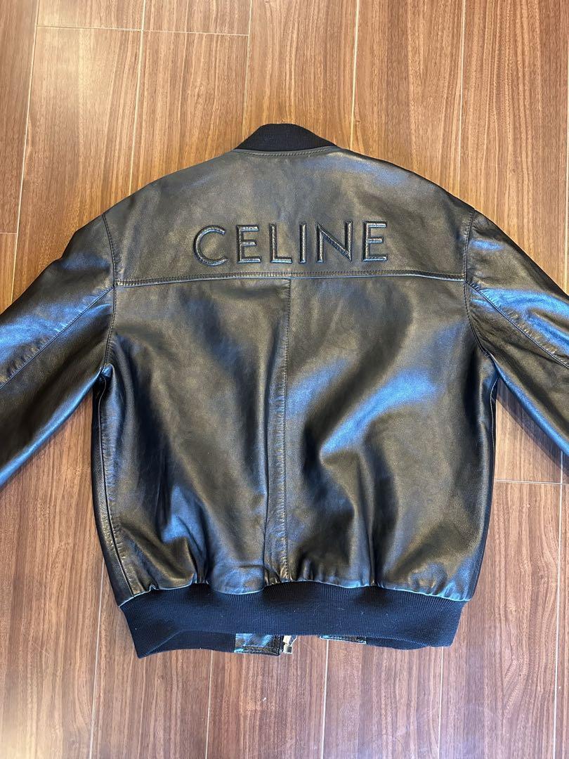 CELINEセリーヌメンズレザージャケットM