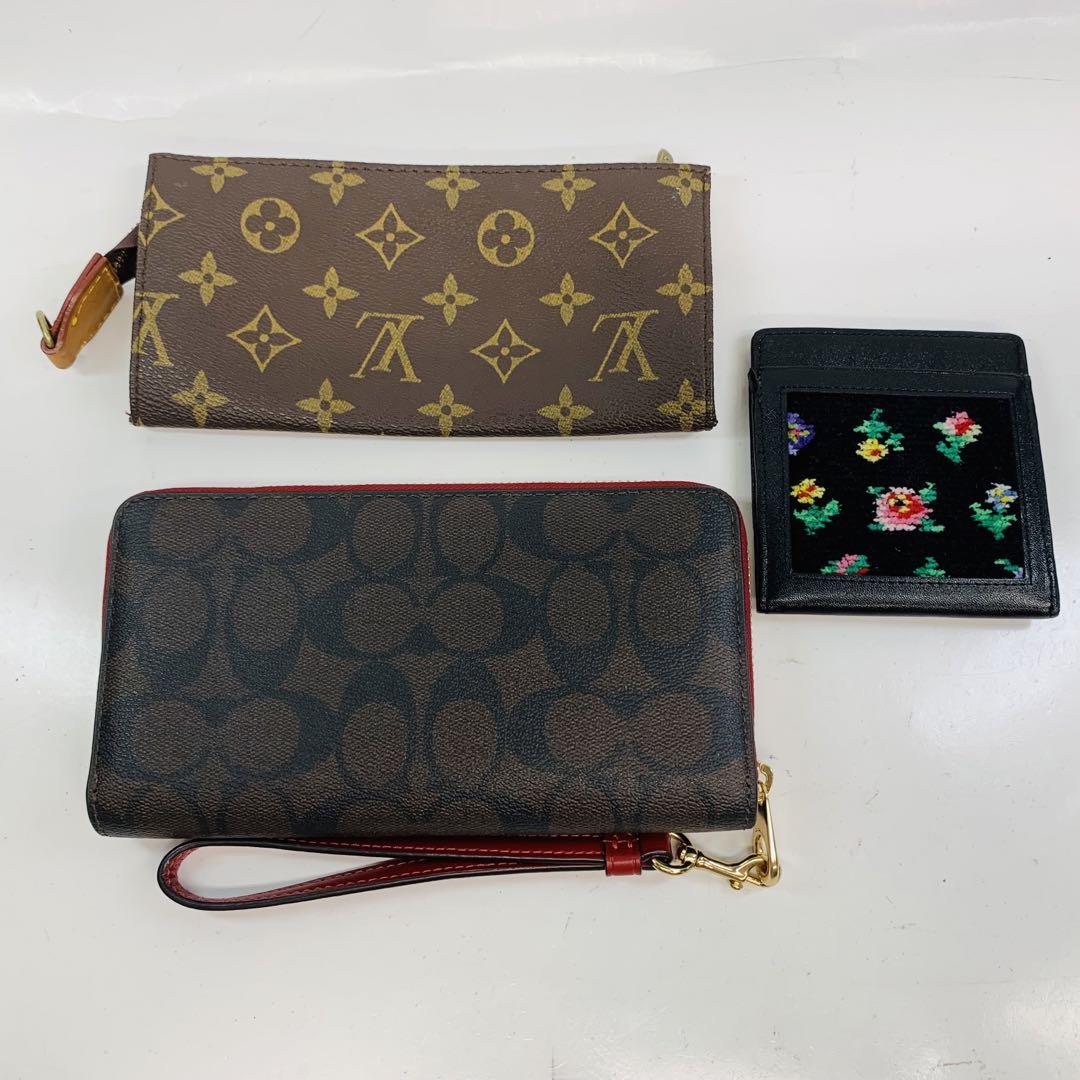 フェイラー コーチ ルイヴィトン 長財布 コインケース 0810